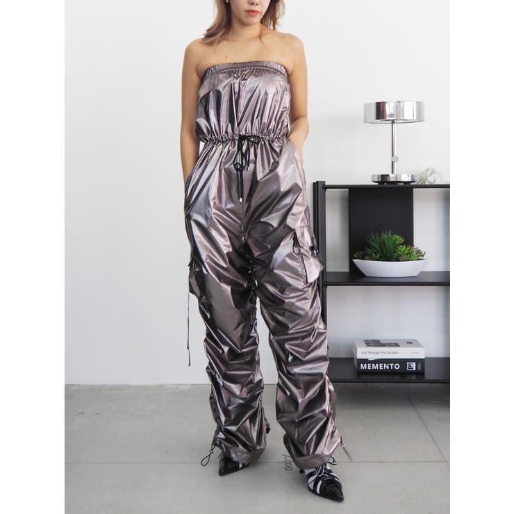 ボリュームギャザーベアオールインワン | EVRIS | 詳細画像36 