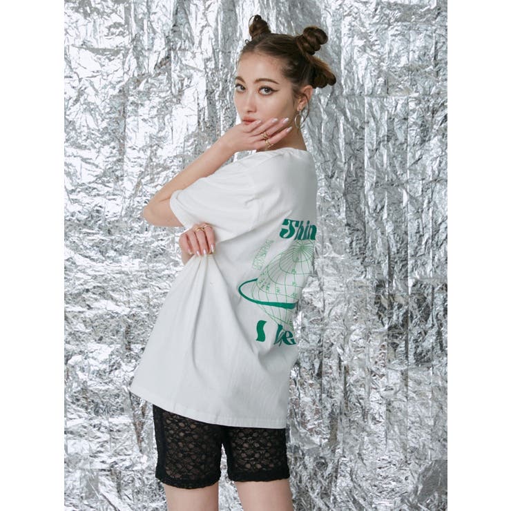 ロゴラインレースバイカーパンツ | EVRIS | 詳細画像18 