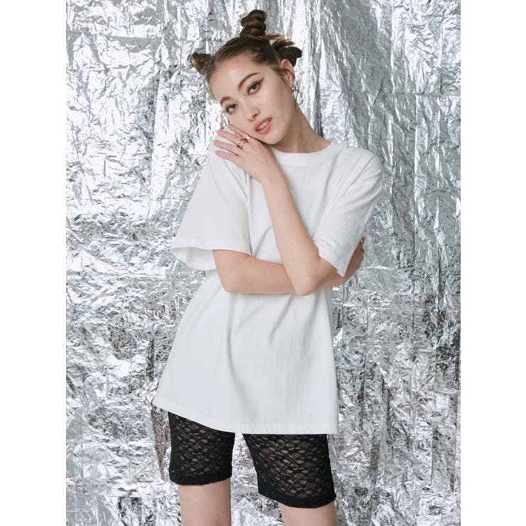 ロゴラインレースバイカーパンツ | EVRIS | 詳細画像19 