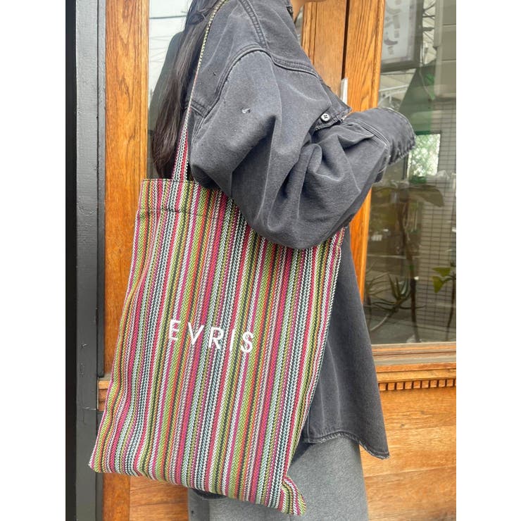 【WEB限定】ロゴトートBAG[品番：MKSW0056795]｜EVRIS（エブリス）のレディースファッション通販｜SHOPLIST（ショップリスト）