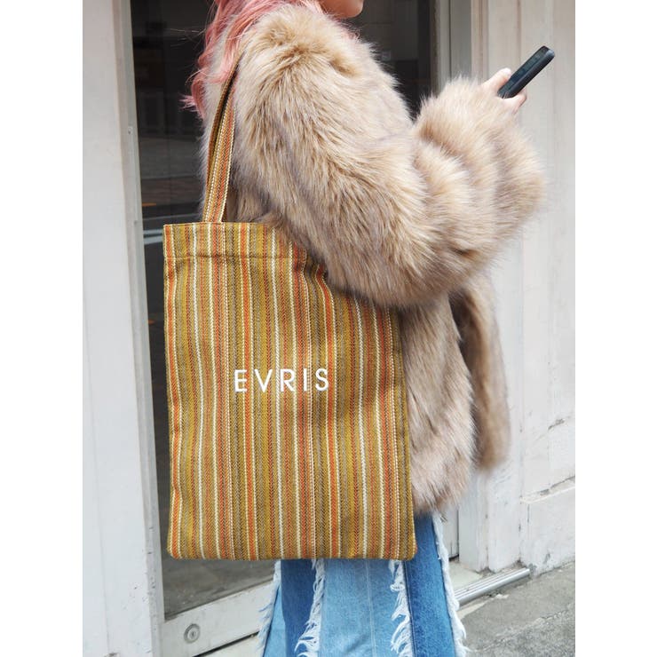 【WEB限定】ロゴトートBAG[品番：MKSW0056795]｜EVRIS（エブリス）のレディースファッション通販｜SHOPLIST（ショップリスト）