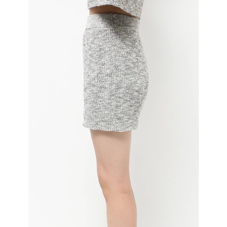 【インナーパンツ付】メランジニットセットアップ | EVRIS | 詳細画像31 