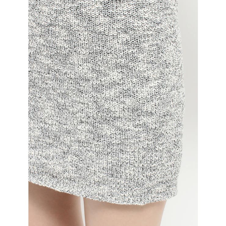 【インナーパンツ付】メランジニットセットアップ | EVRIS | 詳細画像34 