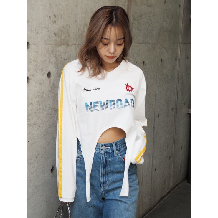 今年も話題の ユニフォームグラフィックガーターTシャツ[品番：MKSW0055268 トップス