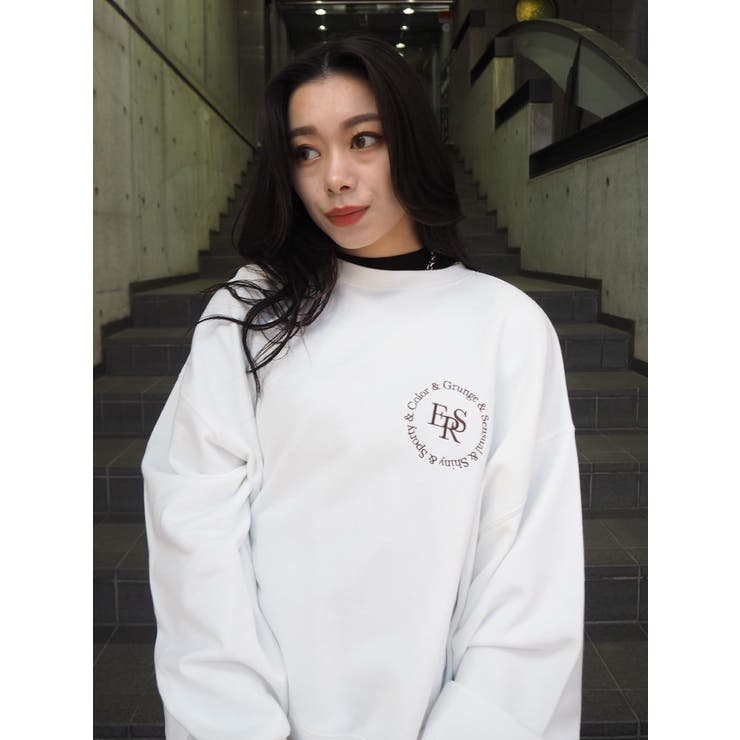 EVRIS ERS CIRCLE GRAPHICスウェットトップス ERS CIRCLE GRAPHICスウェットトップス[品番：MKSW0056825