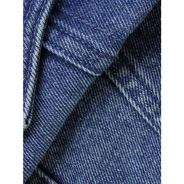 フリンジデザインデニムショートベスト | EVRIS | 詳細画像33 