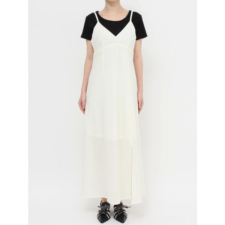 ディープスリットロングキャミワンピース | EVRIS | 詳細画像31 