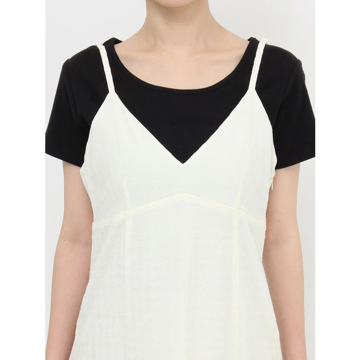 ディープスリットロングキャミワンピース | EVRIS | 詳細画像34 