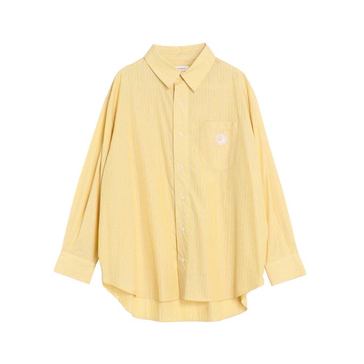 SUNNYストライプオーバーサイズシャツ | EVRIS | 詳細画像48 