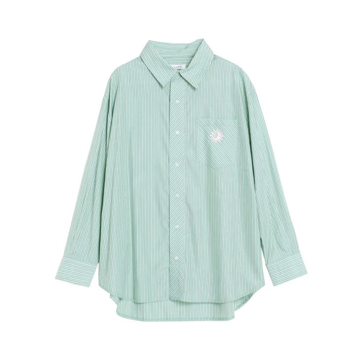 SUNNYストライプオーバーサイズシャツ | EVRIS | 詳細画像49 