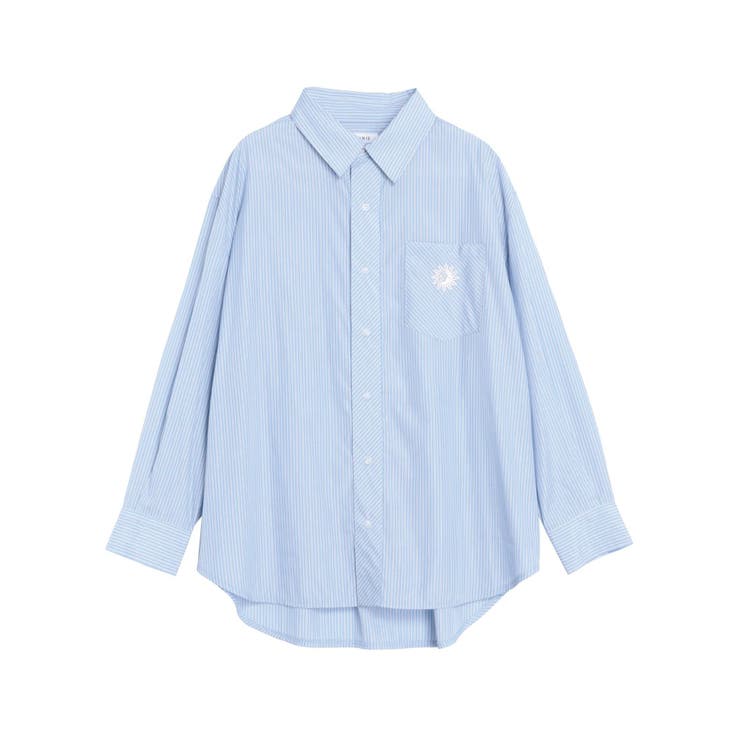 SUNNYストライプオーバーサイズシャツ | EVRIS | 詳細画像50 