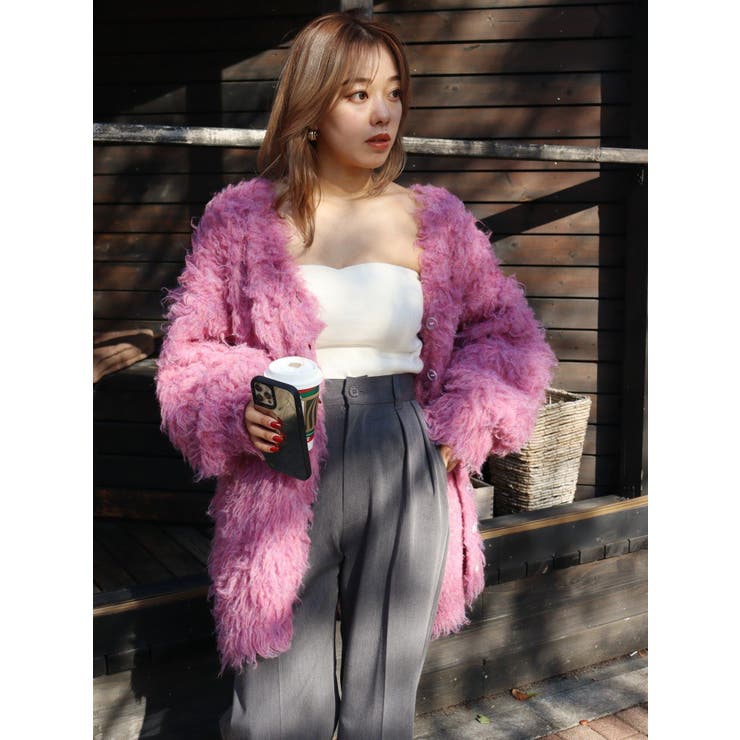 ハイウエストタックワイドパンツ【セットアップ着用可能】 | EVRIS | 詳細画像28 