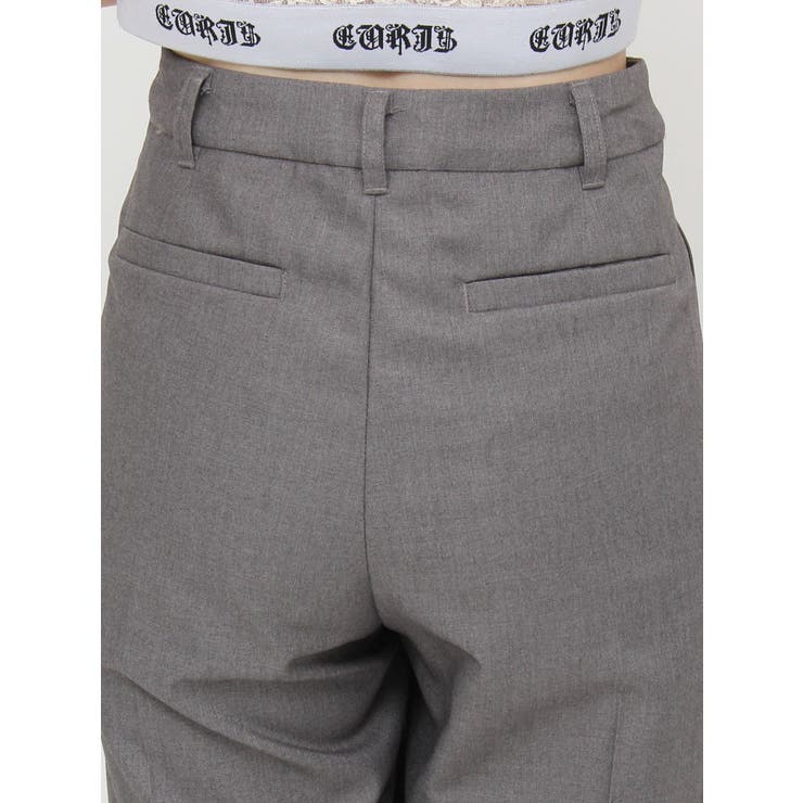 ハイウエストタックワイドパンツ【セットアップ着用可能】 | EVRIS | 詳細画像35 