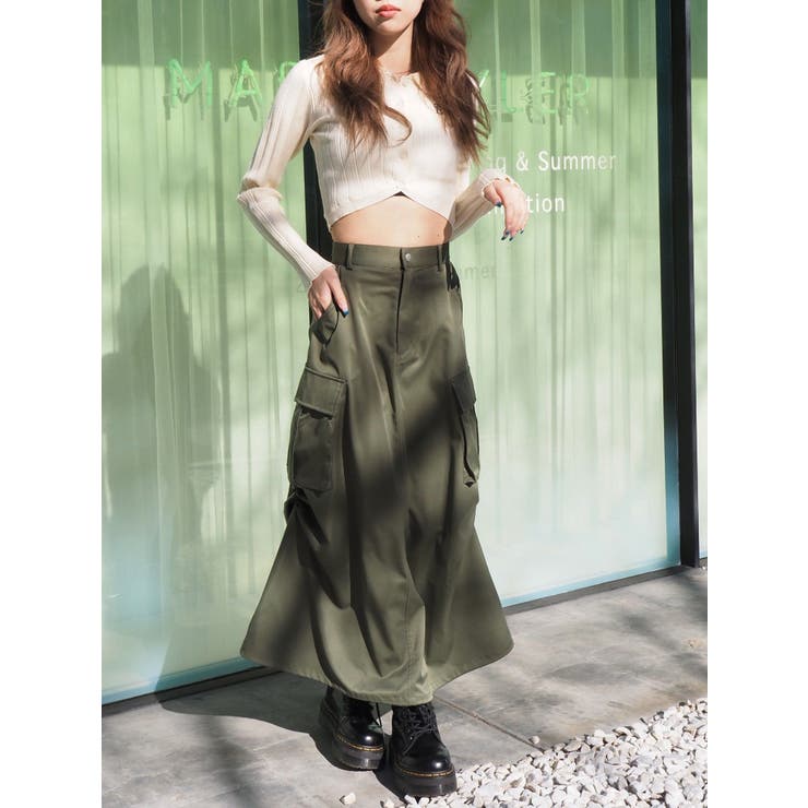 マルチドロストカーゴロングスカート | EVRIS | 詳細画像15 