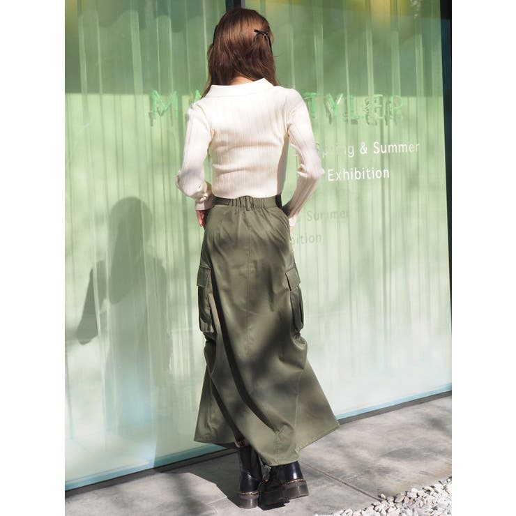 マルチドロストカーゴロングスカート | EVRIS | 詳細画像16 