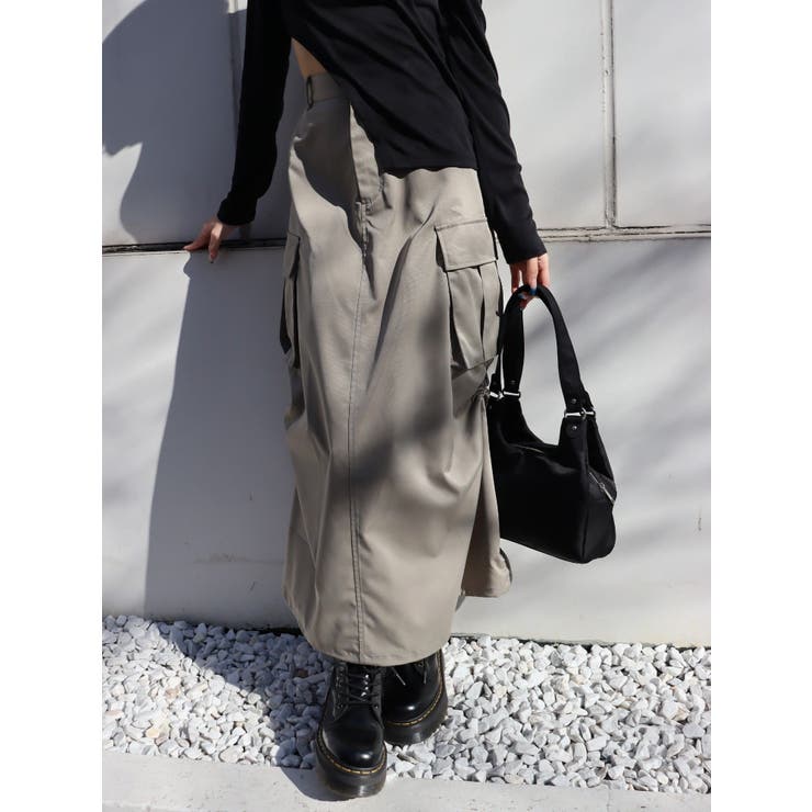 マルチドロストカーゴロングスカート | EVRIS | 詳細画像18 