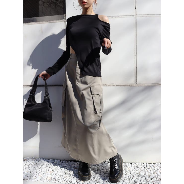 マルチドロストカーゴロングスカート | EVRIS | 詳細画像20 