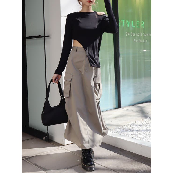 マルチドロストカーゴロングスカート | EVRIS | 詳細画像23 