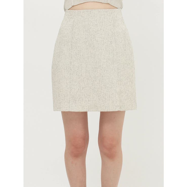 サマーツイードミニスカート【セットアップ着用可能】 | EVRIS | 詳細画像24 