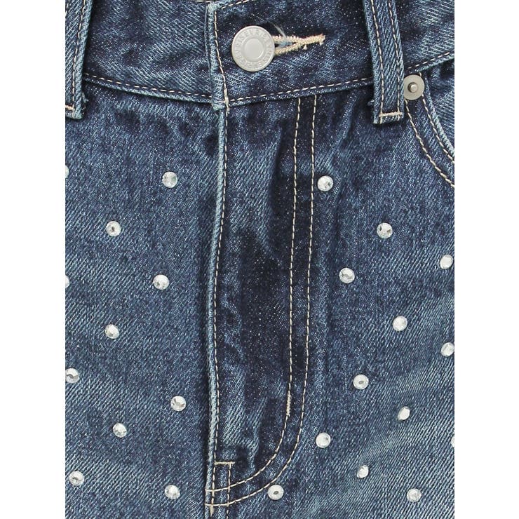 ラインストーンデニムスカート | EVRIS | 詳細画像48 