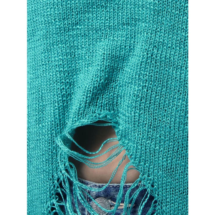 ハイダメージニットトップス | EVRIS | 詳細画像34 