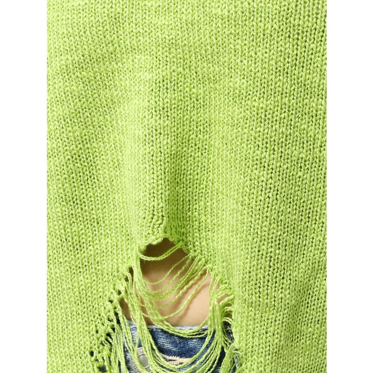 ハイダメージニットトップス | EVRIS | 詳細画像35 