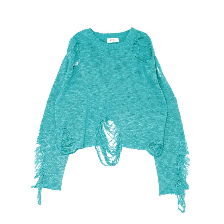 ハイダメージニットトップス | EVRIS | 詳細画像37 