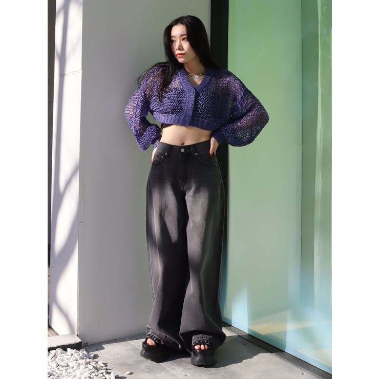 スカシショートカーディガン | EVRIS | 詳細画像29 