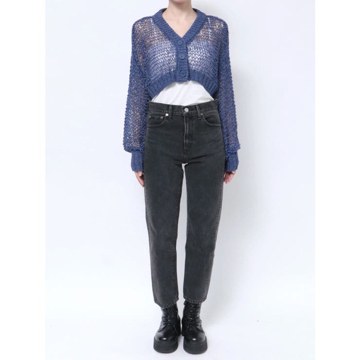 スカシショートカーディガン | EVRIS | 詳細画像37 