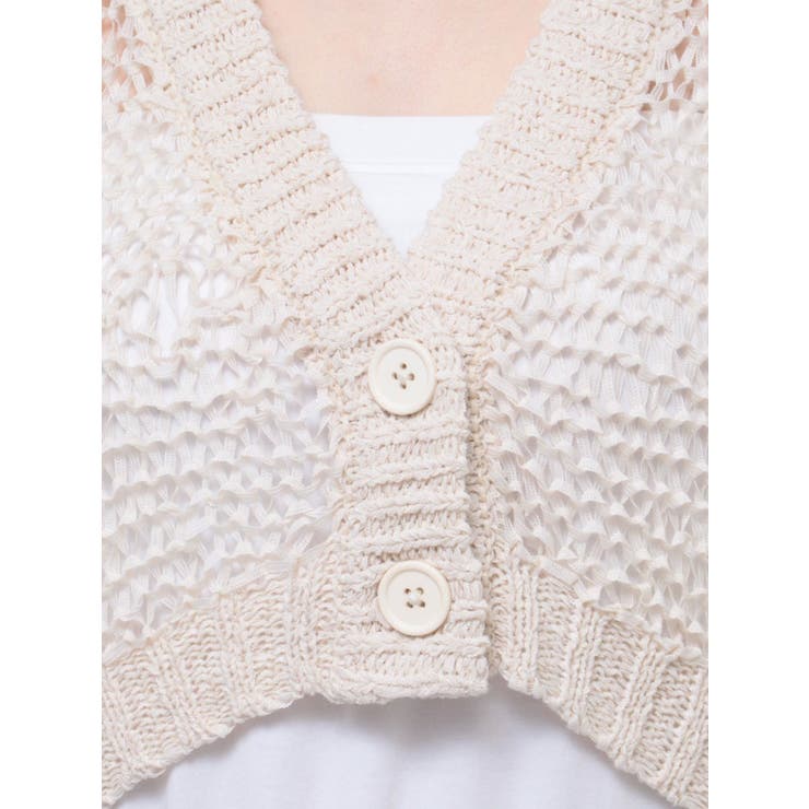 スカシショートカーディガン | EVRIS | 詳細画像38 