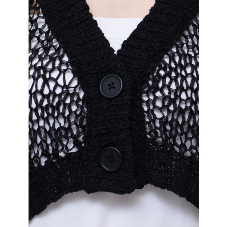 スカシショートカーディガン | EVRIS | 詳細画像39 