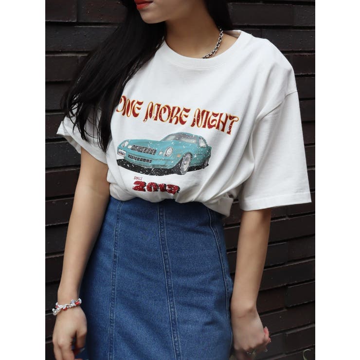 人気　完売品！EVRIS オリジナルグラフィックスカジャン ピンク 人気 完売品！EVRIS オリジナルグラフィックスカジャン ピンク