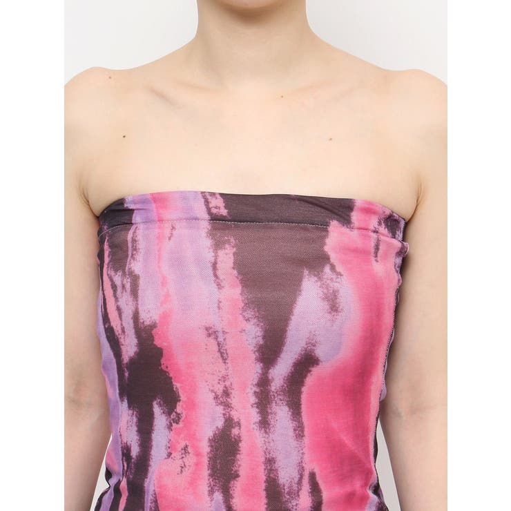 ベアトップシアーロングワンピース | EVRIS | 詳細画像24 