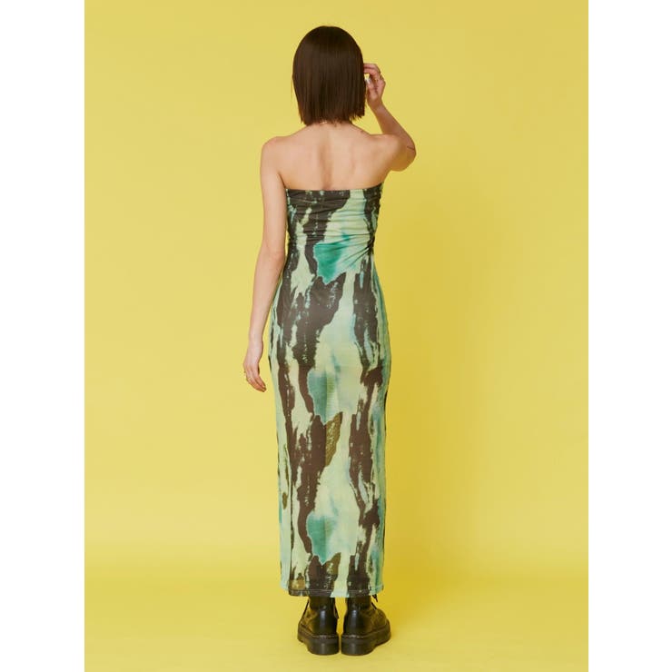 ベアトップシアーロングワンピース | EVRIS | 詳細画像4 