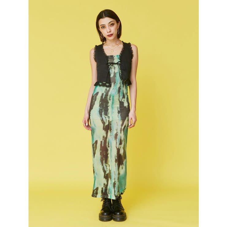 ベアトップシアーロングワンピース | EVRIS | 詳細画像6 