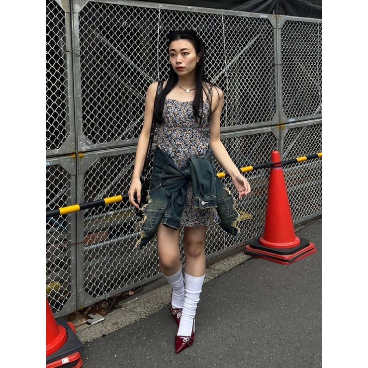 フラワーキャミミニワンピース | EVRIS | 詳細画像25 