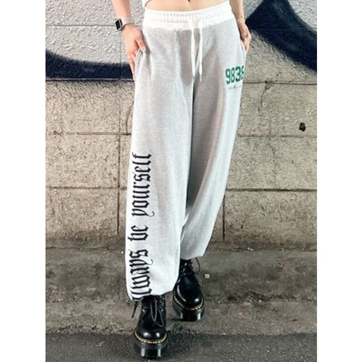 みちょぱコラボ】グラフィックスウェットパンツ[品番