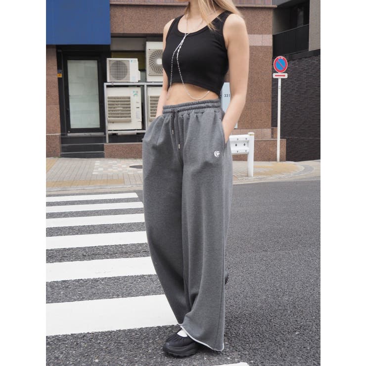 スウェットスーパーワイドパンツ[品番：MKSW0058528]｜EVRIS