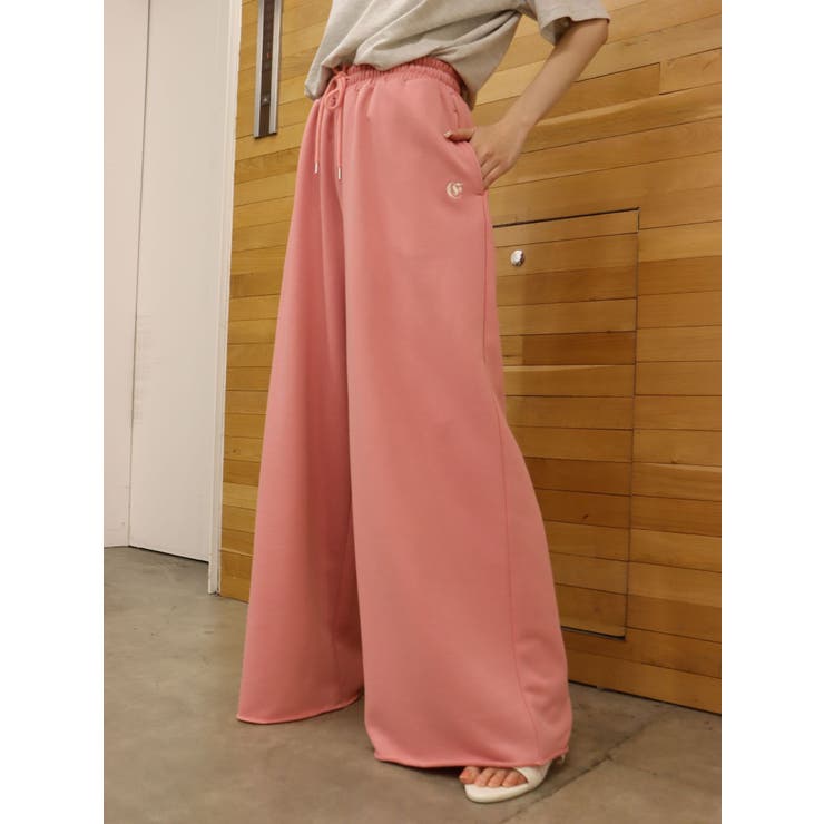 パンツ Eres Somptueux Luxe' Pants BELTED PLEATED WIDE-LEG TROUSERS ベルト付きプリーツワイド