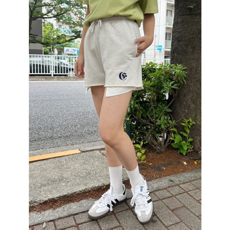 ルーズスウェットショートパンツ[品番：MKSW0058900]｜EVRIS（エブリス