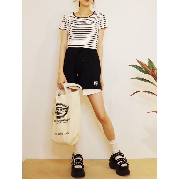 ルーズスウェットショートパンツ[品番：MKSW0058900]｜EVRIS（エブリス