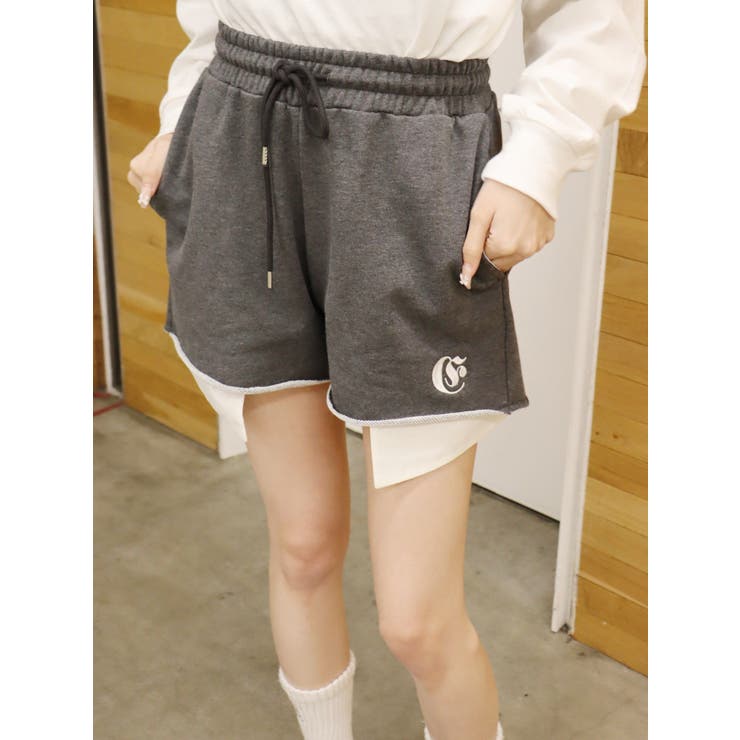 ルーズスウェットショートパンツ[品番：MKSW0058900]｜EVRIS（エブリス