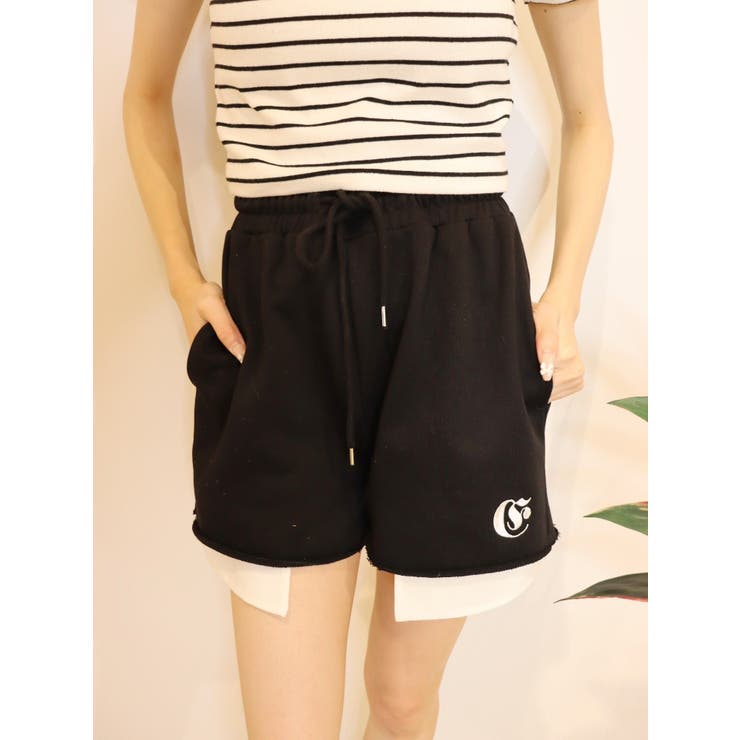 ルーズスウェットショートパンツ[品番：MKSW0058900]｜EVRIS（エブリス