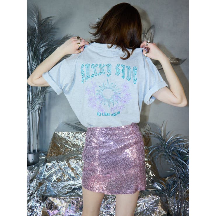 スパンコールミニスカート | EVRIS | 詳細画像45 