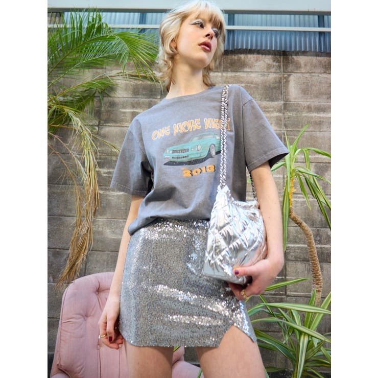 スパンコールミニスカート | EVRIS | 詳細画像47 