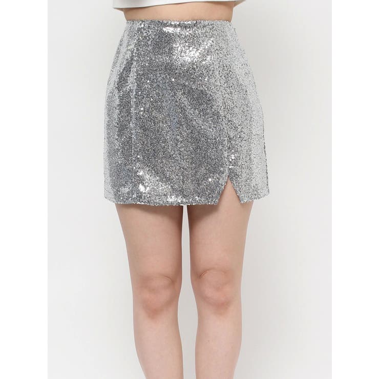 スパンコールミニスカート | EVRIS | 詳細画像49 