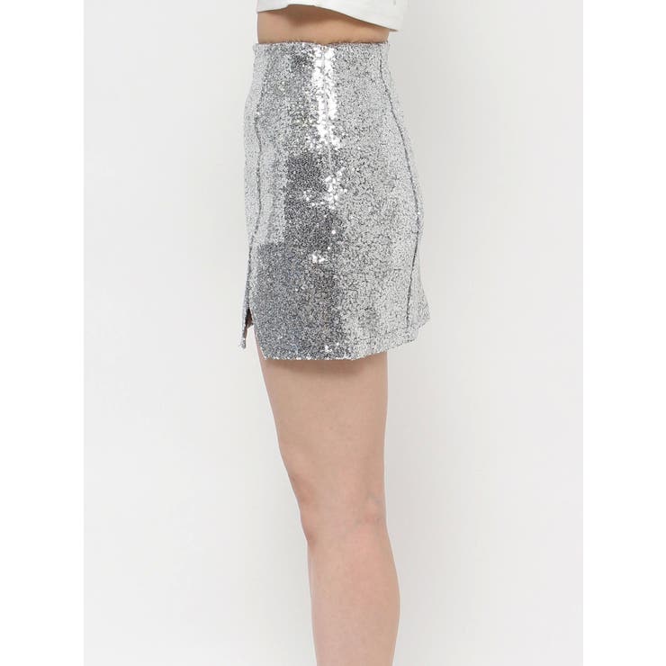 スパンコールミニスカート | EVRIS | 詳細画像50 