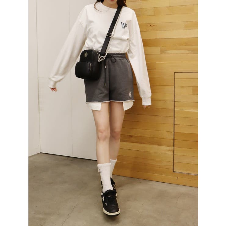 ダブルチェーンショルダーBAG[品番：MKSW0058536]｜EVRIS