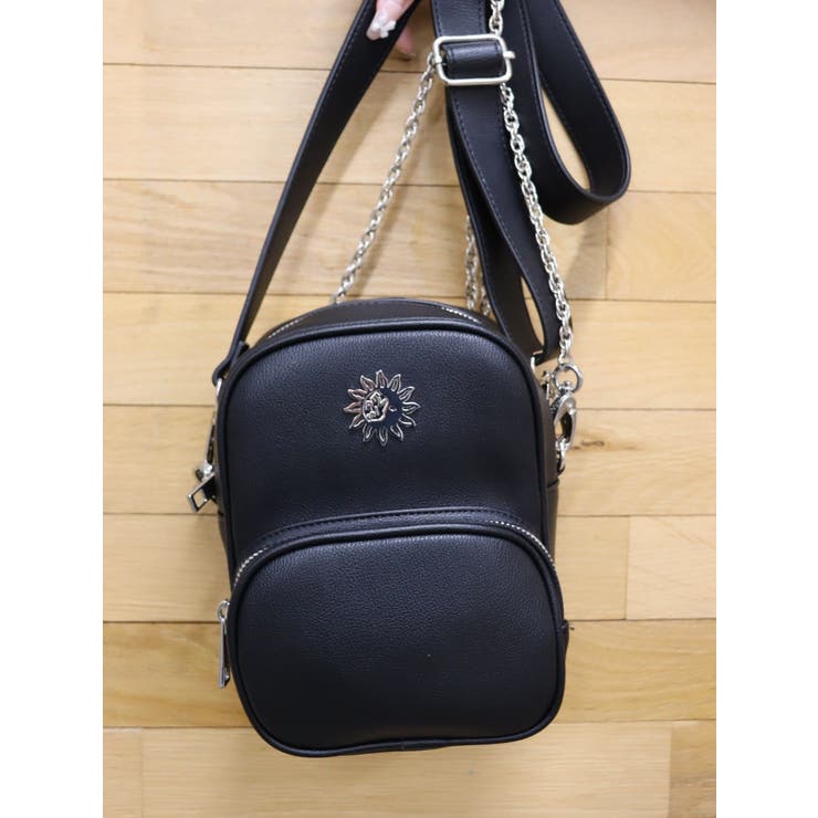ダブルチェーンショルダーBAG[品番：MKSW0058536]｜EVRIS（エブリス）のレディースファッション通販｜SHOPLIST（ショップリスト）