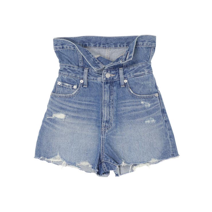 ウエストフラップデニムショートパンツ | EVRIS | 詳細画像49 